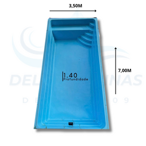 PISCINA 7.00X3.50X1.40